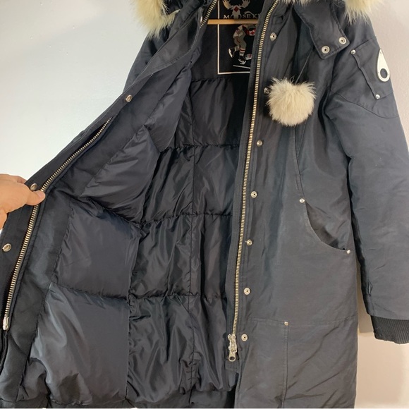 Moose knuckles stirling parka winter coat - Picture 8 of 11